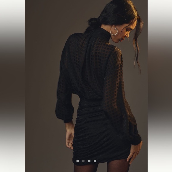 Anthropologie NWT Le Superbe automatic wrap mini dress, originally $615
- size 8 - Picture 3 of 4